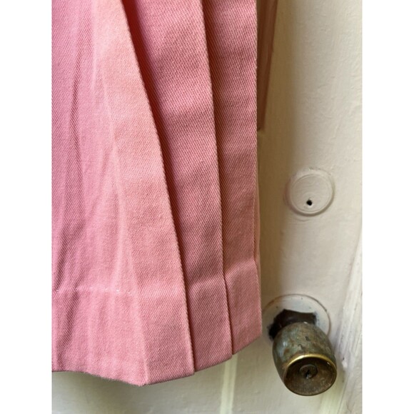 Vintage Prarie Aline Pink Skirt Cottage Core XS Cotton Feminine Coquette Twee - Picture 9 of 16